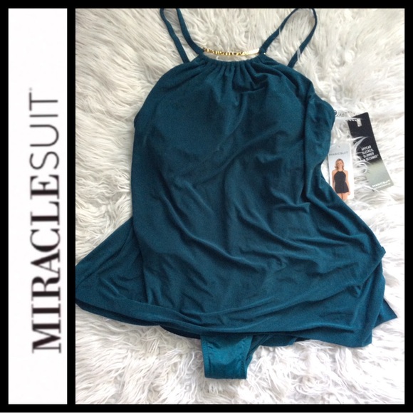 NWT Magicsuit Baltic Blue Parker Swimsuit - Picture 5 of 11